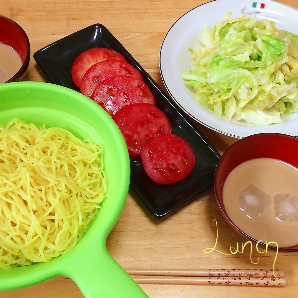 Snapdishの料理写真:夏の定番＊ざるラーメン♪|＊ゆき＊さん