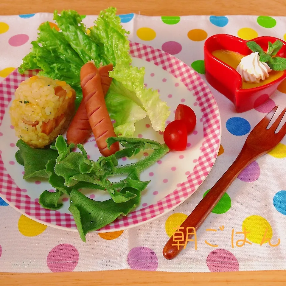 朝ごはん♡|＊ゆき＊さん