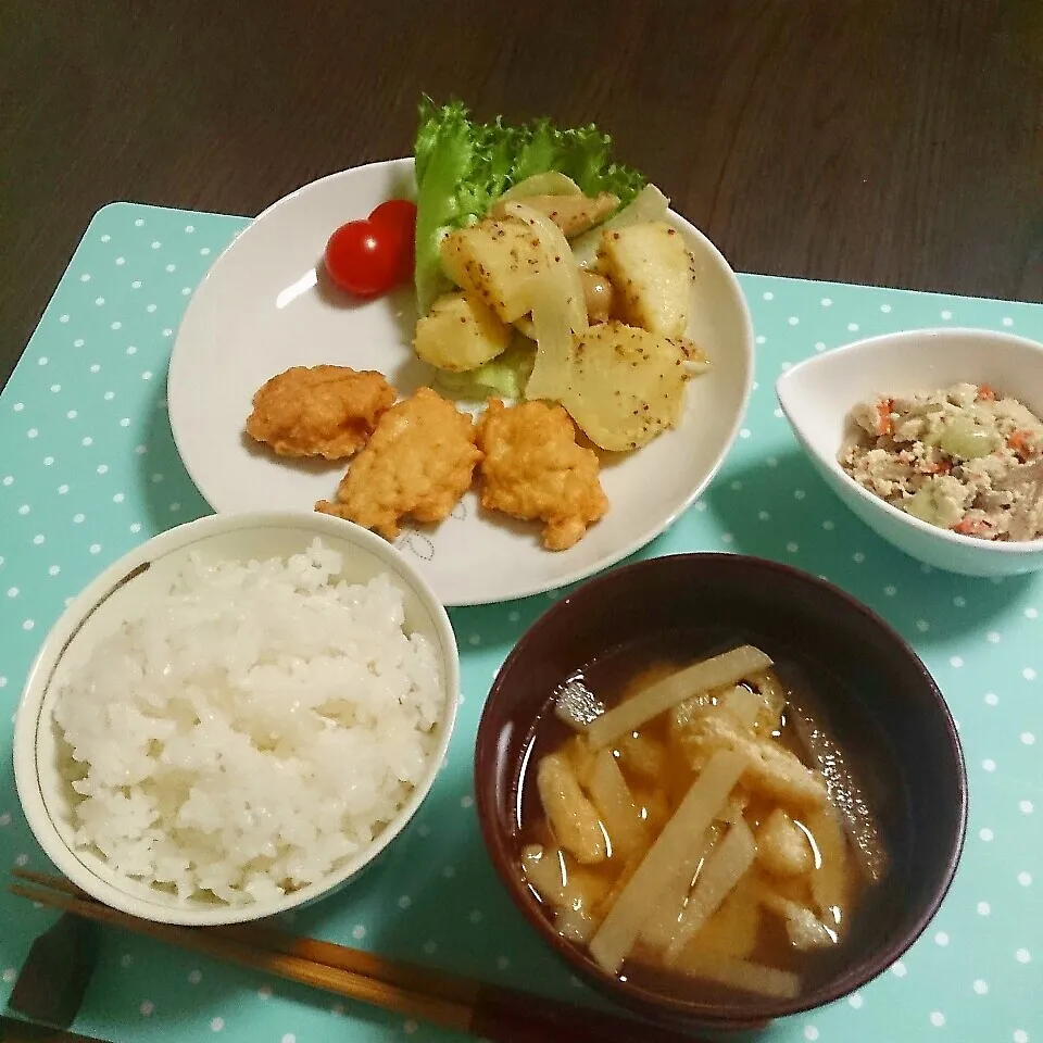 ジャーマンポテトとナゲット|山田江里子さん