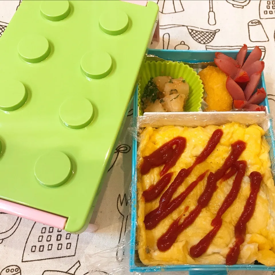 〜お弁当もオムライス〜|えりかさん