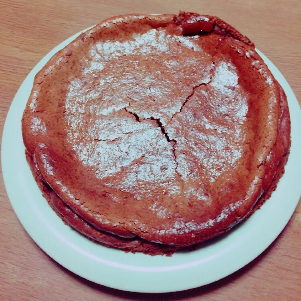 Snapdishの料理写真:チョコチーズケーキ♡*॰¨̮ ♡♩|えりかさん