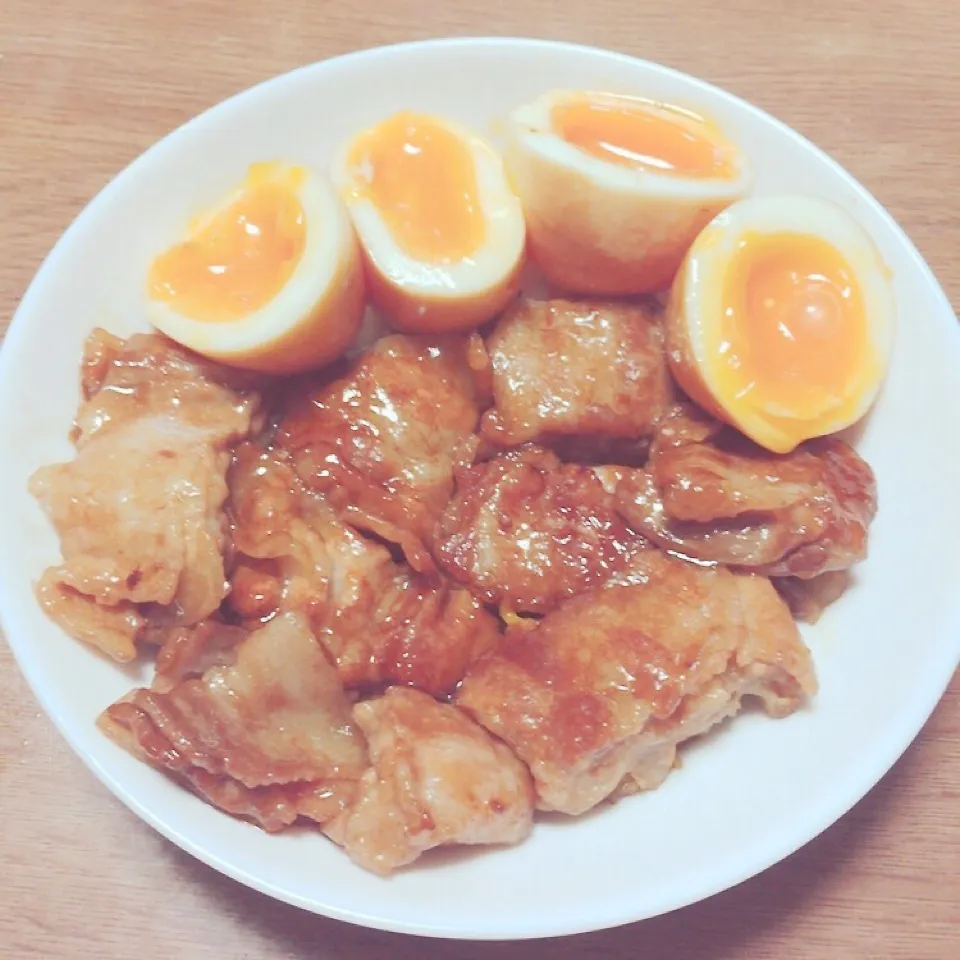 豚の角煮風(*˙︶˙*)☆*°|えりかさん