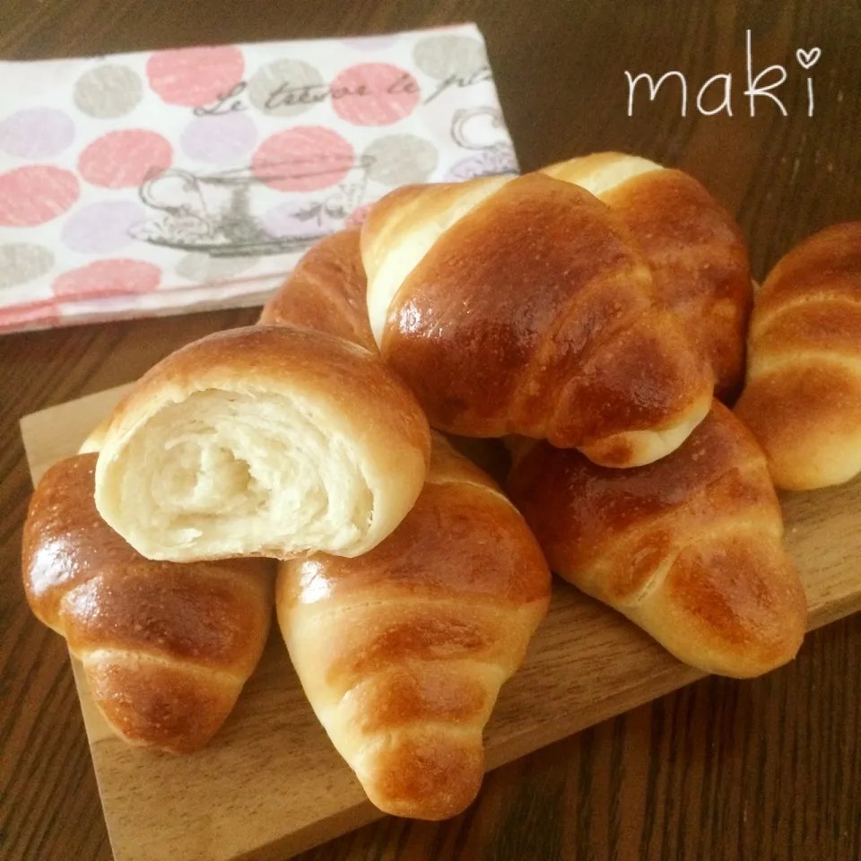 パン教室で習った♡バターロール|makiさん