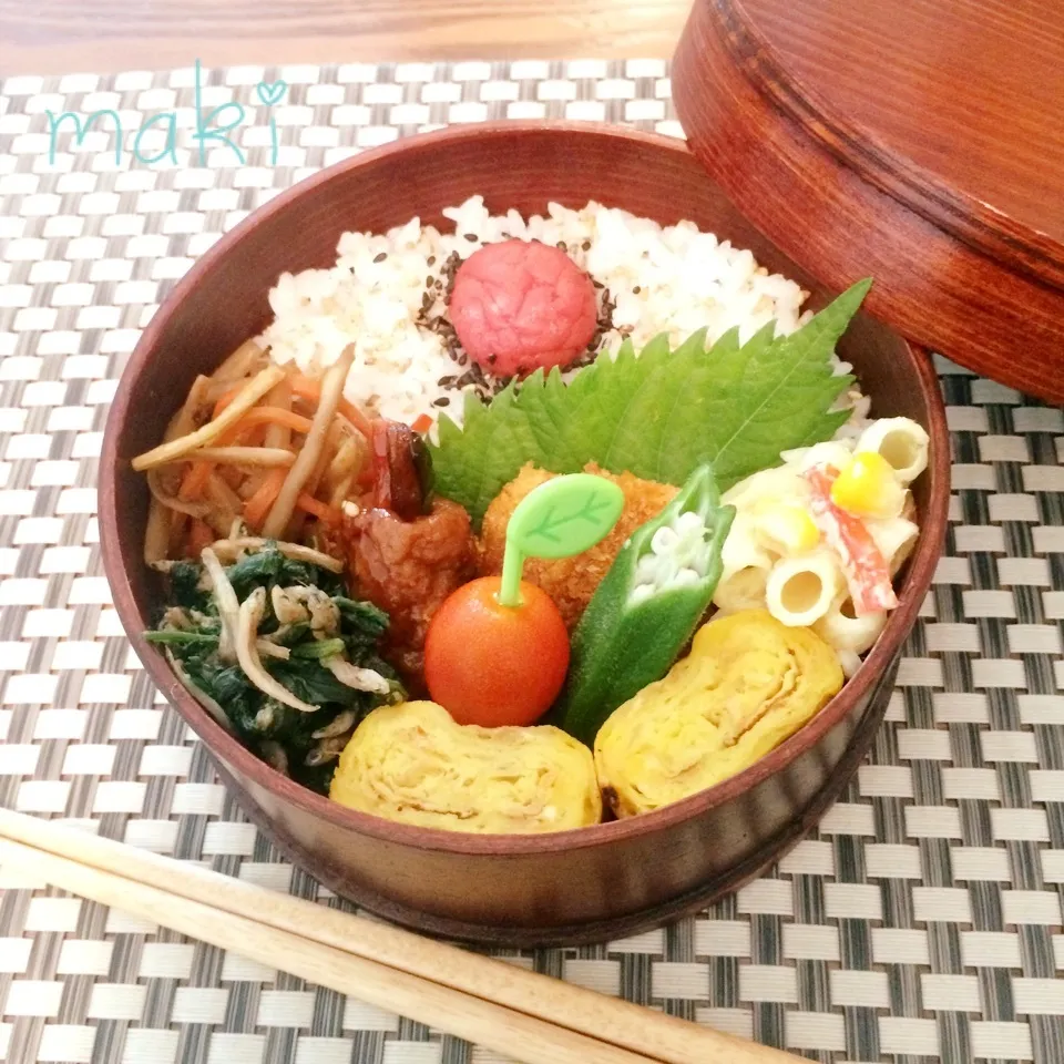 Snapdishの料理写真:8月17日のお弁当|makiさん