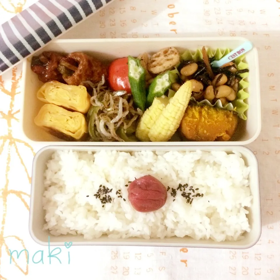 Snapdishの料理写真:8月3日のお弁当|makiさん