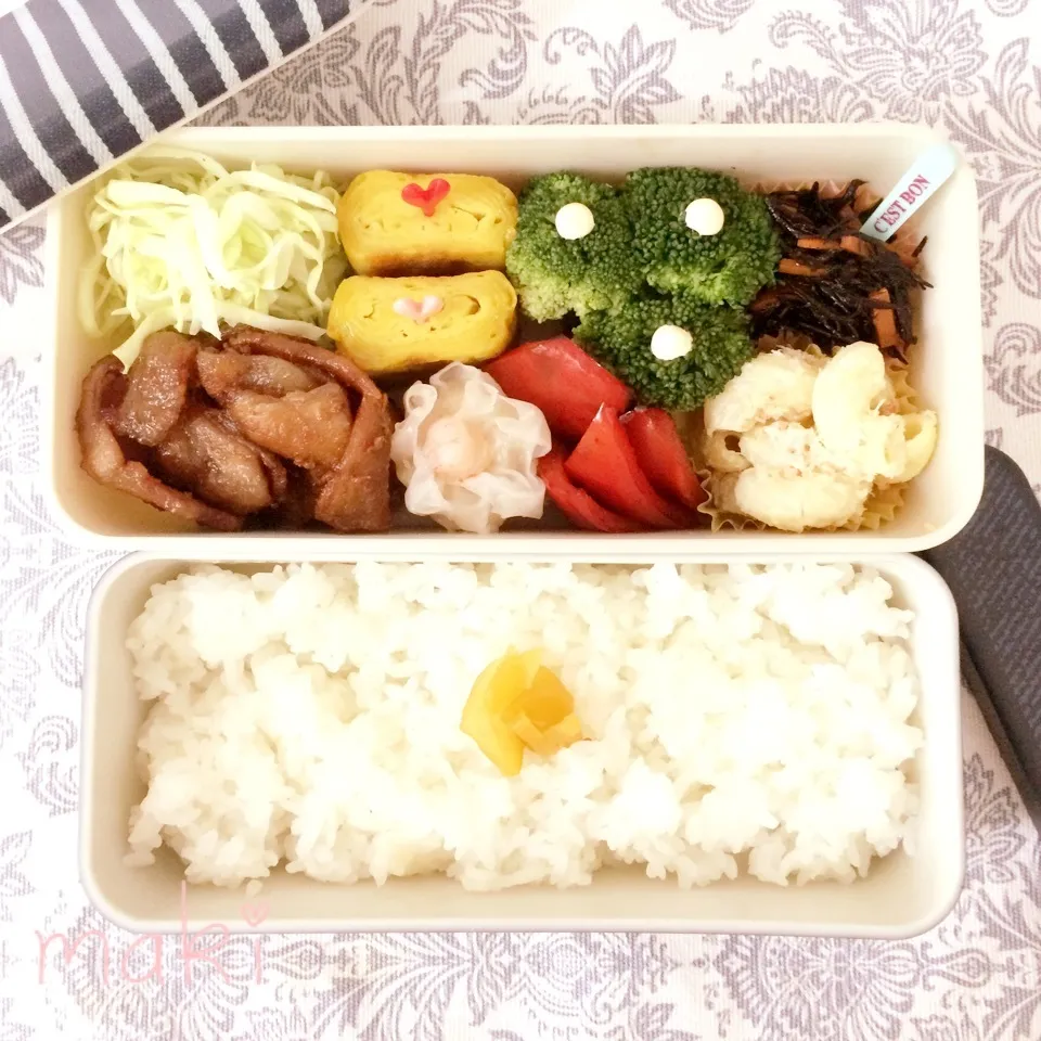 4月10日のお弁当|makiさん