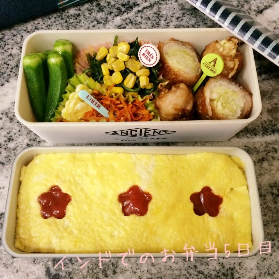 インドでのお弁当＊5日目|makiさん