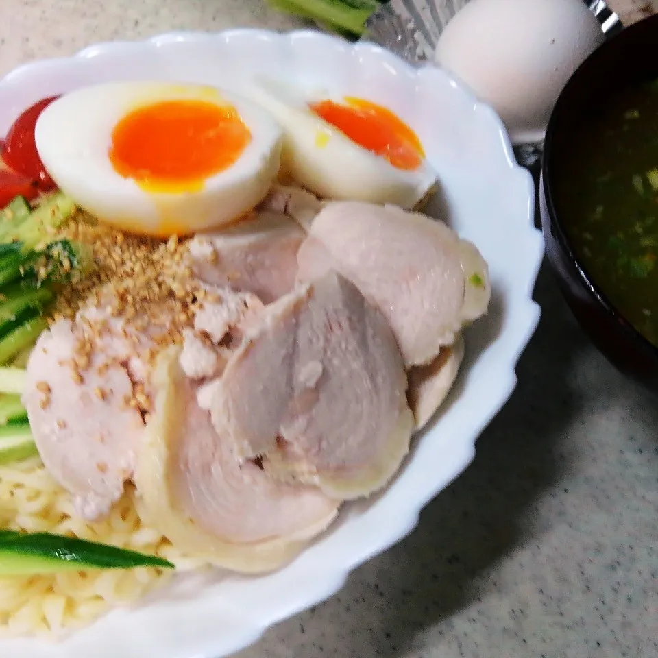 サッポロ一番冷やし塩ラーメン🍜|もいすけさん