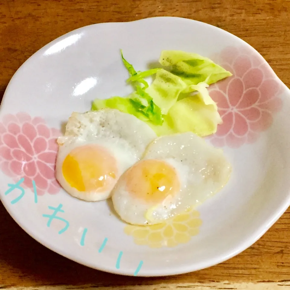 うずら卵の目玉焼き☆|☆はんみちゃん☆さん