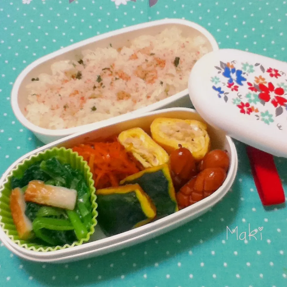 緑黄色野菜たっぷりお弁当|makiさん