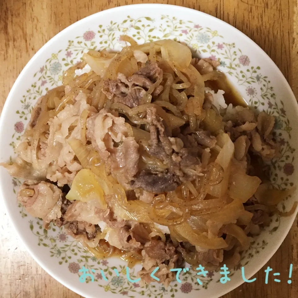 ☆牛丼☆|☆はんみちゃん☆さん