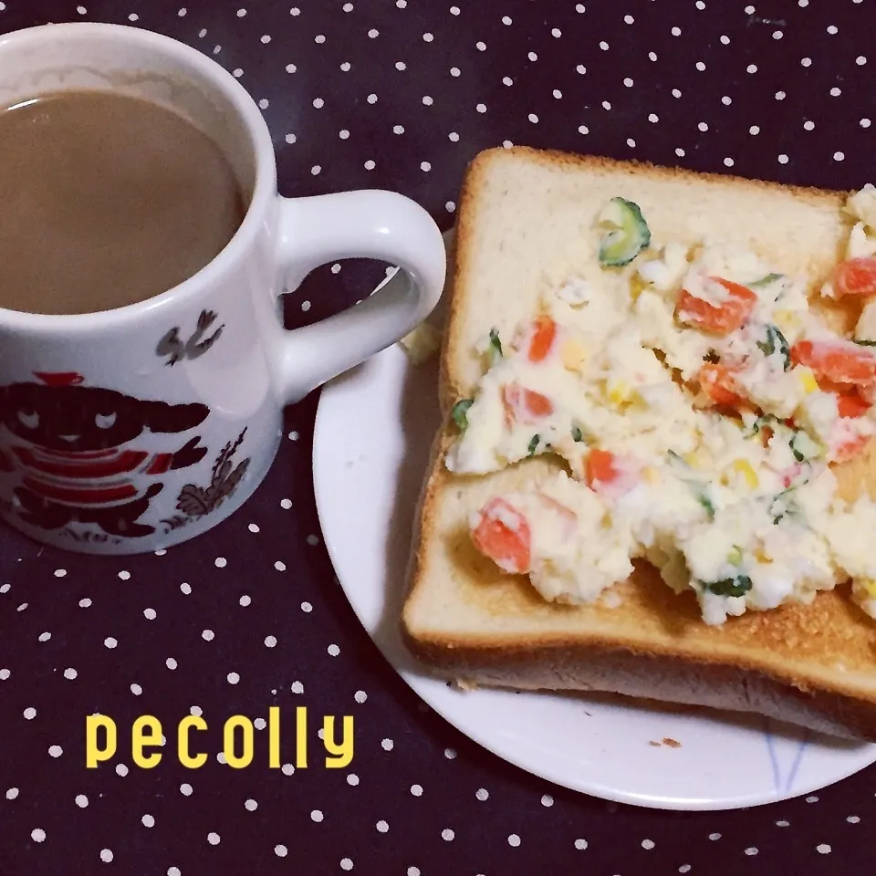 Snapdishの料理写真:朝ごはん☆|☆はんみちゃん☆さん