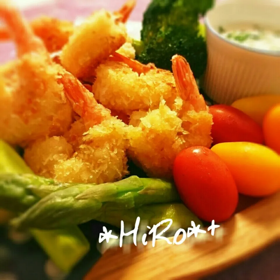 コストコ🌠シュリンプカクテルdё⏩えびフライ🍤レモン風味|☆HiRo☆"さん