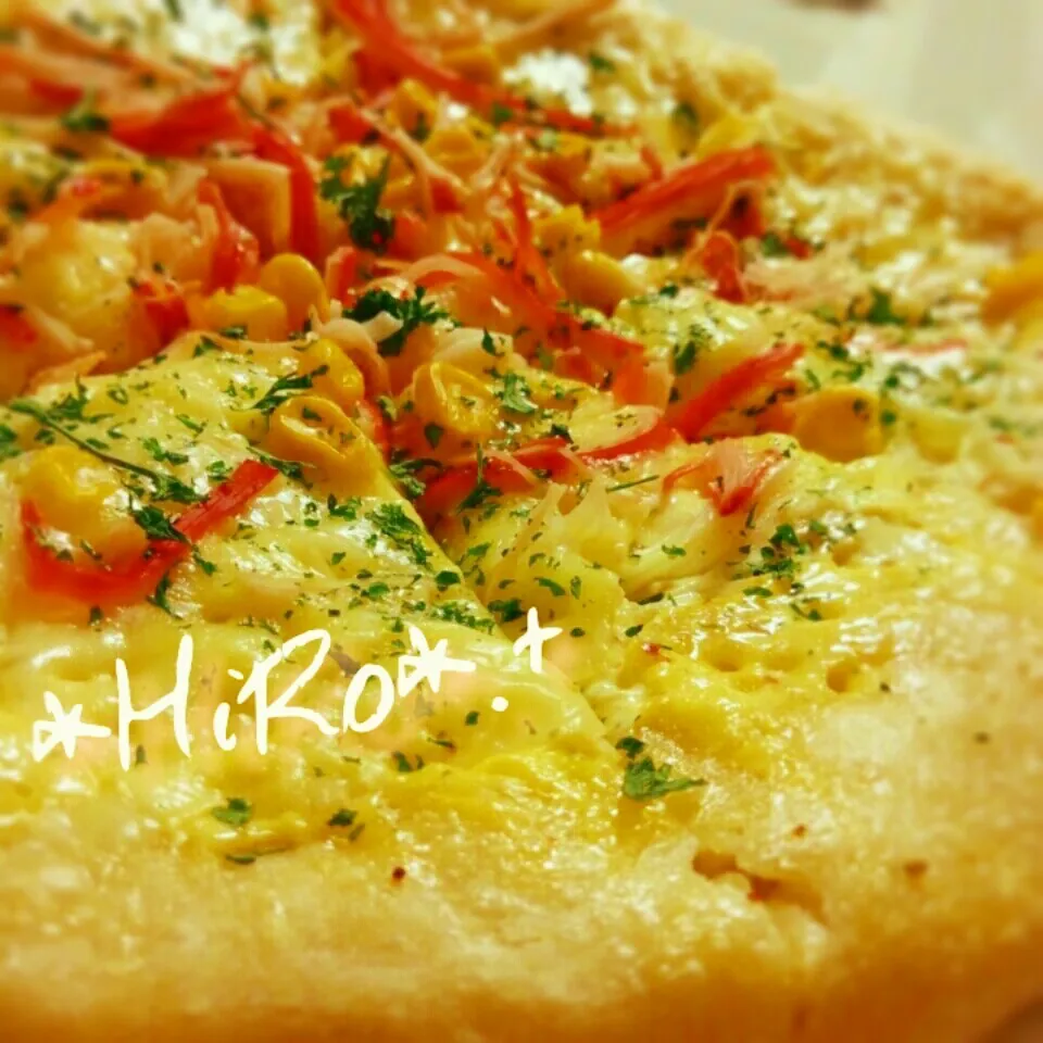 カニかま★マヨコーンpizza 🍕|☆HiRo☆"さん