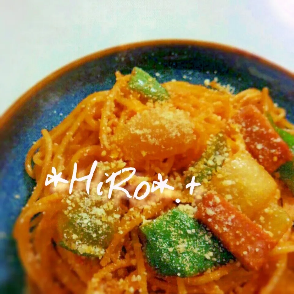 バターが決め手の絶品ナポリタン🍝♪|☆HiRo☆"さん