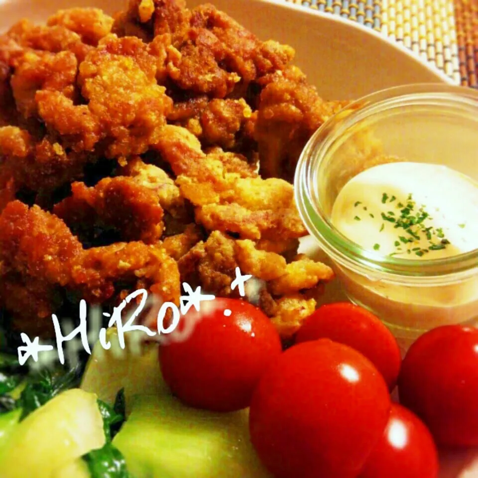 ◡̈*✧カレー風味の豚モモ唐揚げ ✧|☆HiRo☆"さん