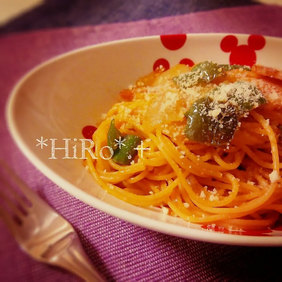 アレで決まる♪昔懐かしのナポリタン🍝|☆HiRo☆"さん