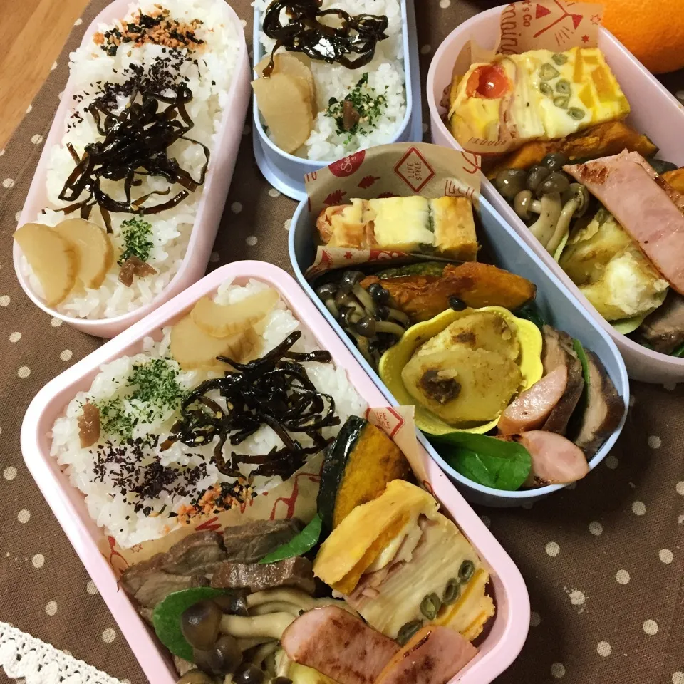 冬休み☆親子弁当③|ピヨまるさん