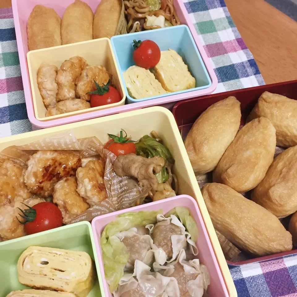 夕飯☆片付けラクラクお弁当|ピヨまるさん