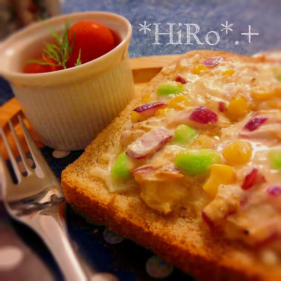 ☆ブラン食パンでツナメルト☆≒|☆HiRo☆"さん