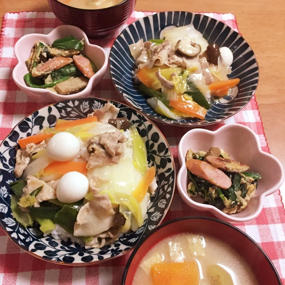 あんかけ丼|ピヨまるさん