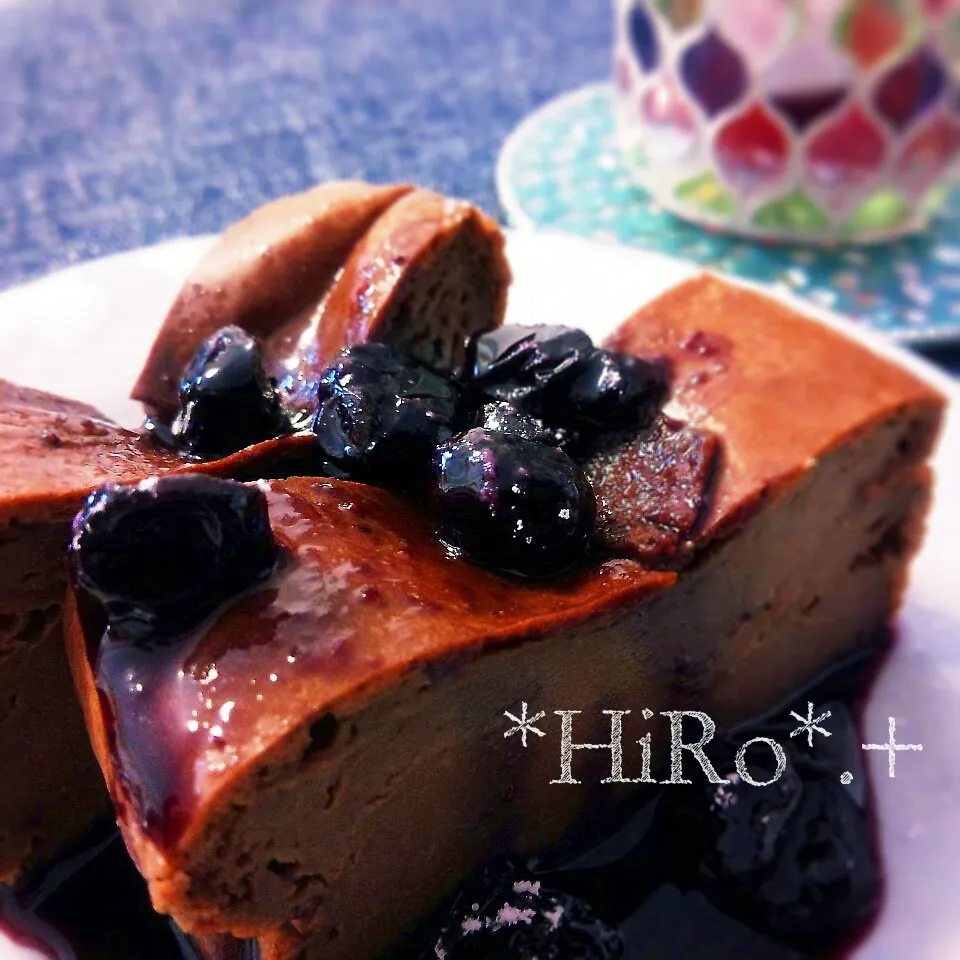 ひんやり♪お豆腐チョコベリーcake|☆HiRo☆"さん