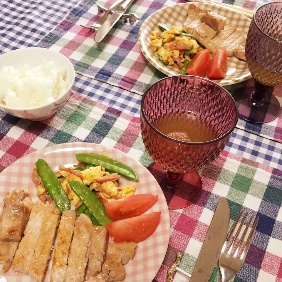 豚ロースの塩麹焼き|ピヨまるさん