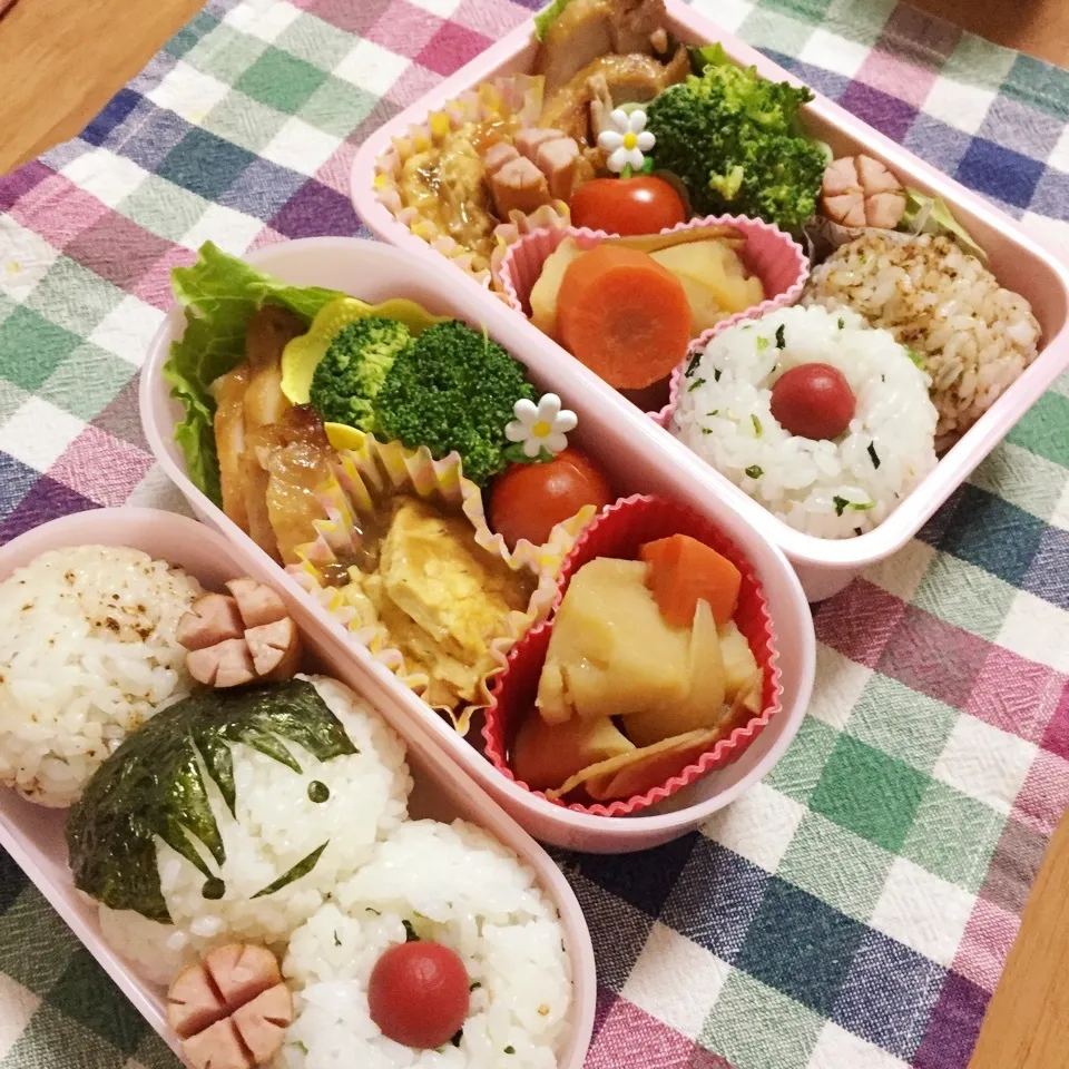 親子弁当|ピヨまるさん