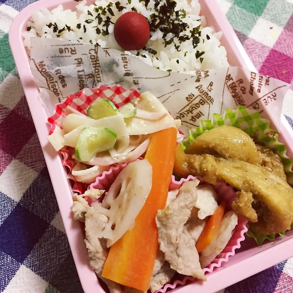 仕事弁当☆野菜モリモリ|ピヨまるさん