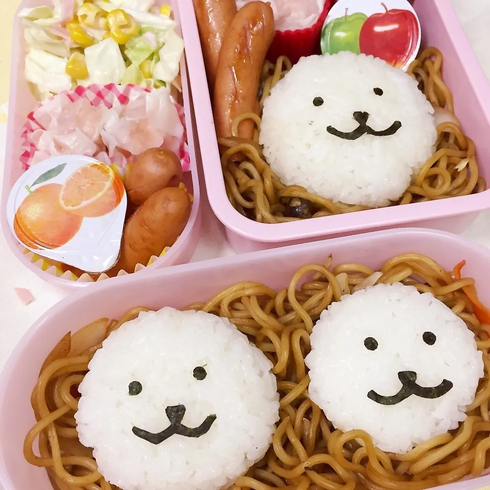 親子弁当  |ピヨまるさん