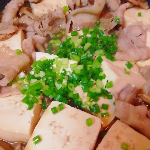 豚肉と豆腐あんかけ|ピヨまるさん