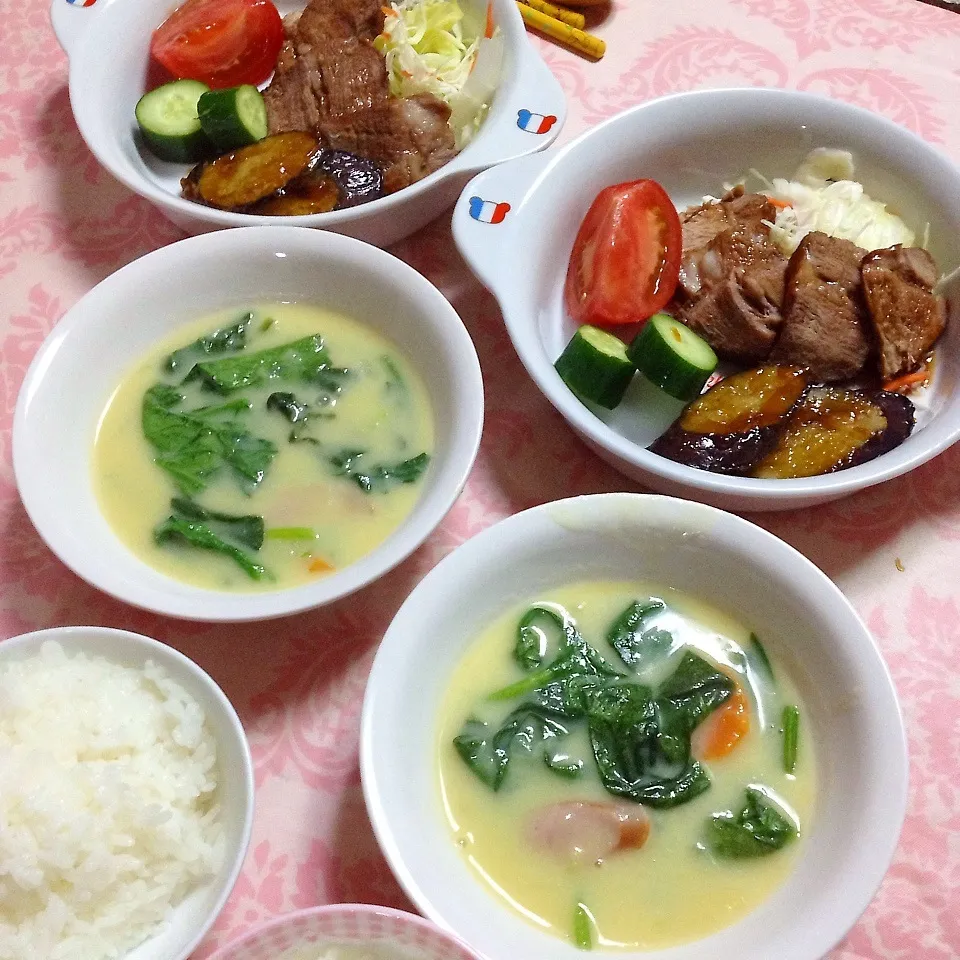 Snapdishの料理写真:豚肩ロースのワイン煮ヾ(＠^▽^＠)ﾉ|ピヨまるさん