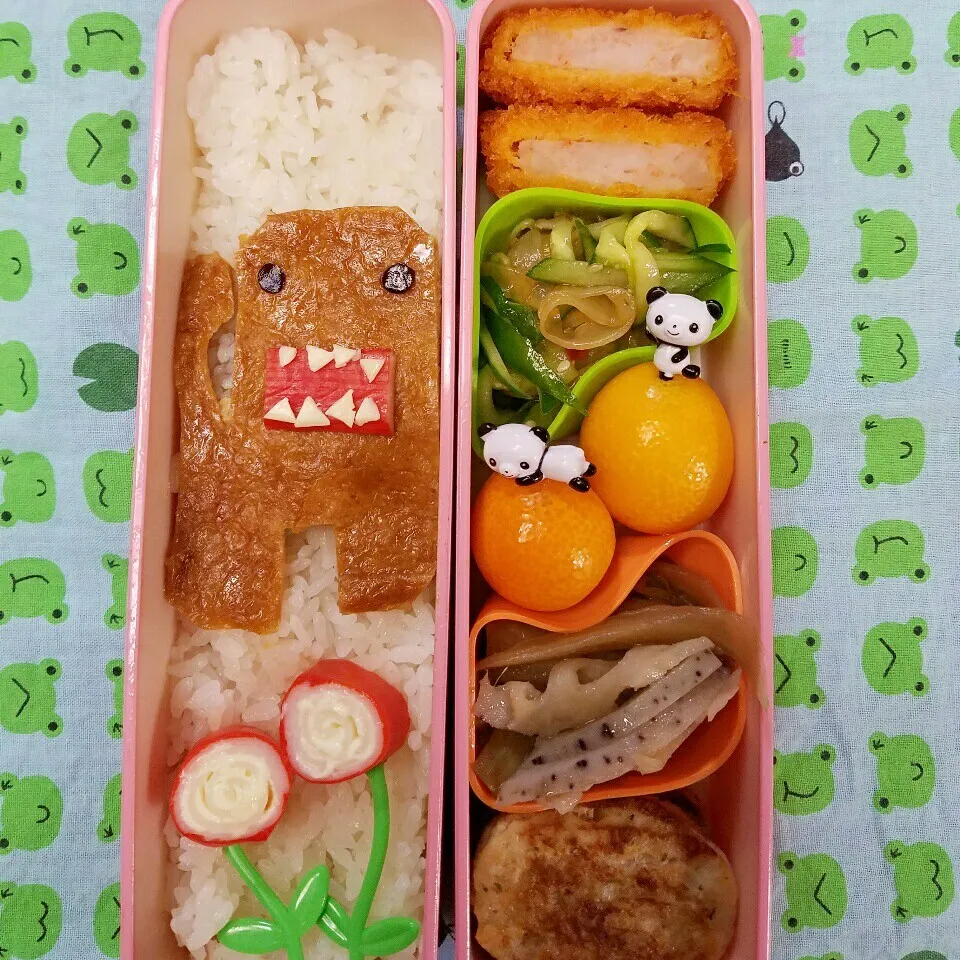 今学期ラス弁 どーもくん|きつねこかあさんさん