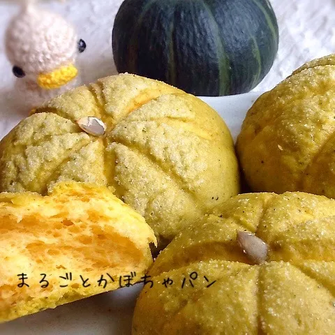 まるごとかぼちゃパン♪|ポリーさん