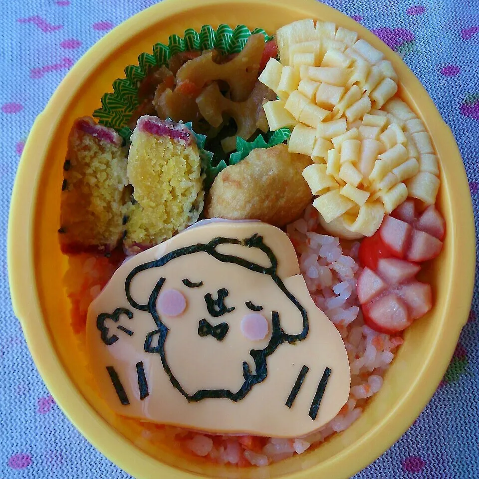 ☆ポムポムプリン弁当☆|大米あづささん