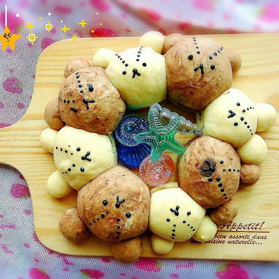 リユサさんの☆ちぎりパン☆|大米あづささん