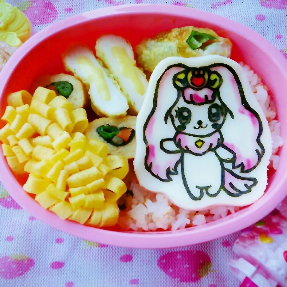 ☆プリンセスプリキュアからパフ弁当☆|大米あづささん