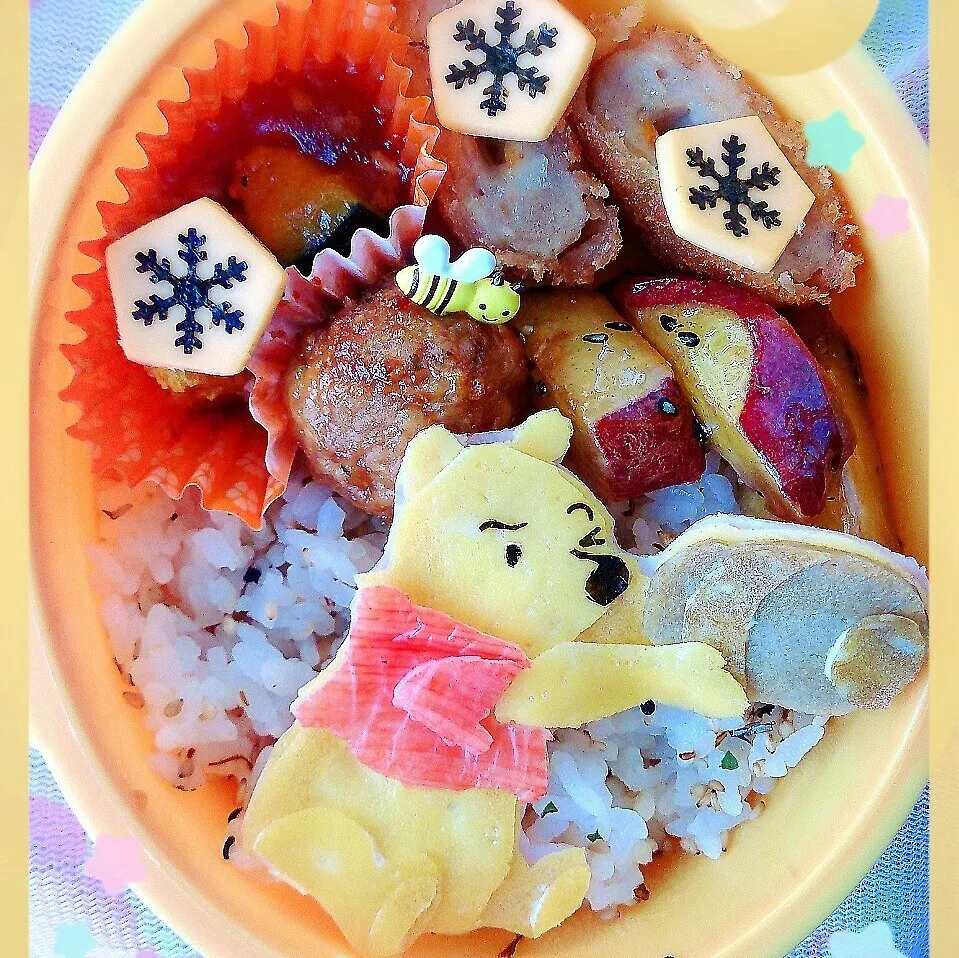 ☆ぷーさん弁当☆|大米あづささん