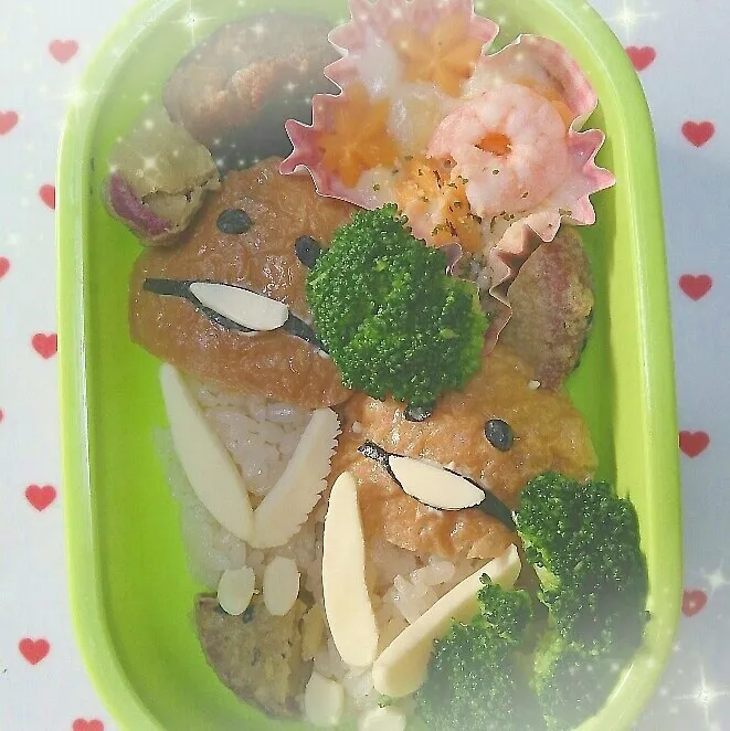 ☆なめこ弁当☆|大米あづささん