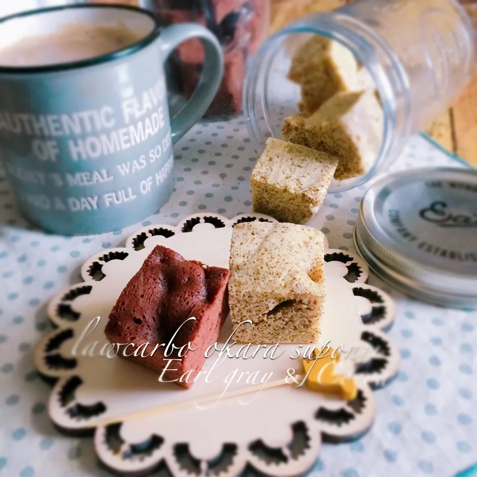 ❄️超微粉おからで低糖質スポンジ🍰簡単ぐるぐるチン🎵|うさぎさん