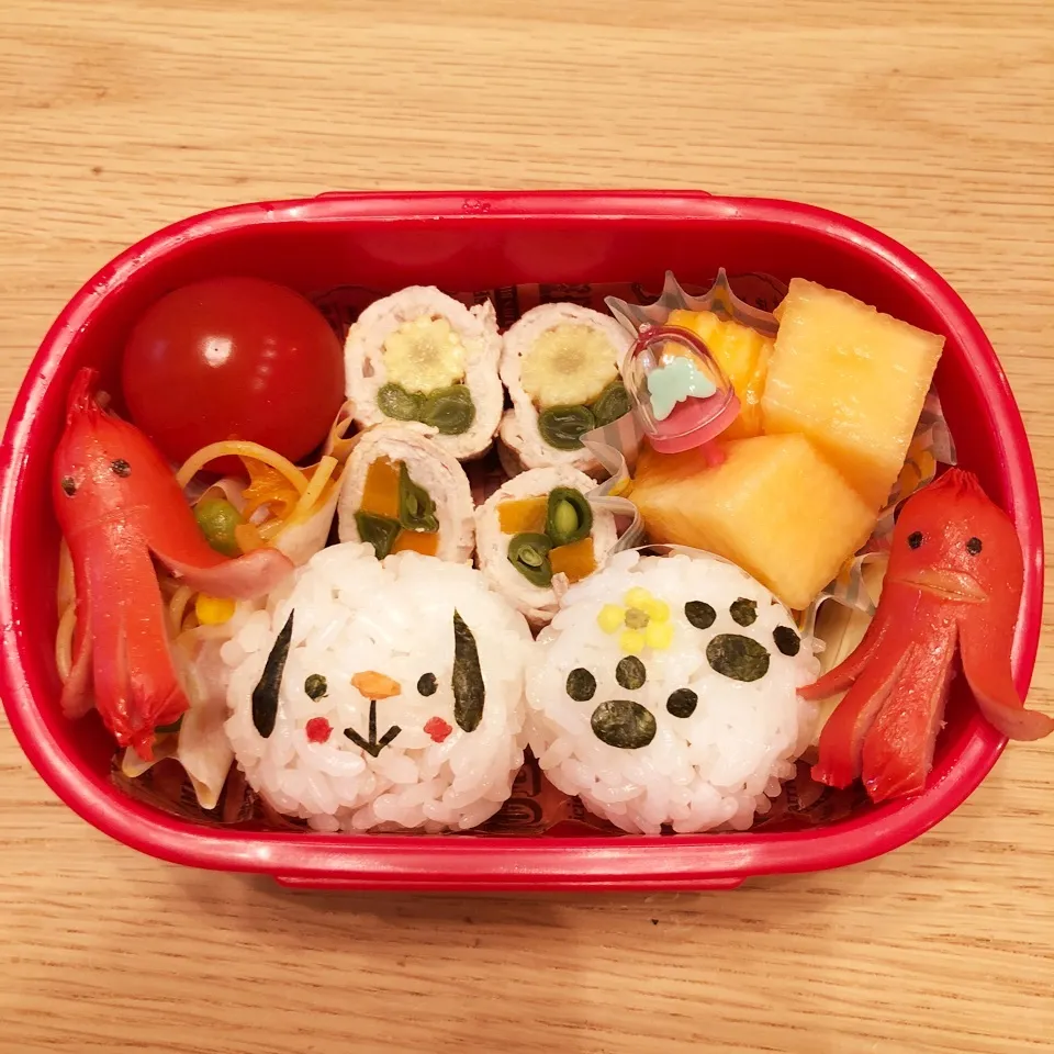 Snapdishの料理写真:わんちゃんお散歩弁当♡|はるmamaさん