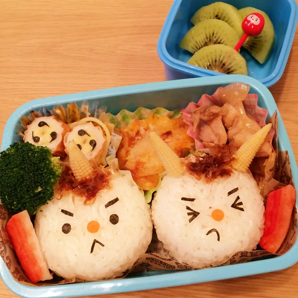 節分☆鬼ぎり弁当|はるmamaさん