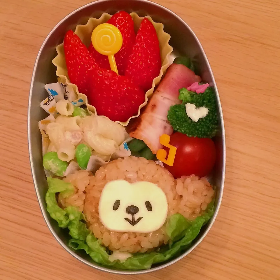 Snapdishの料理写真:申どし弁当☆|はるmamaさん