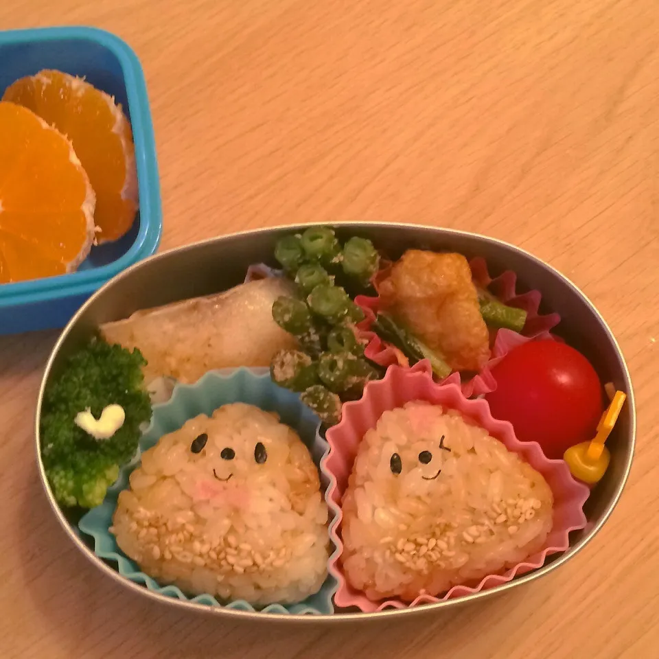 くりくん、くりちゃん弁当♪|はるmamaさん