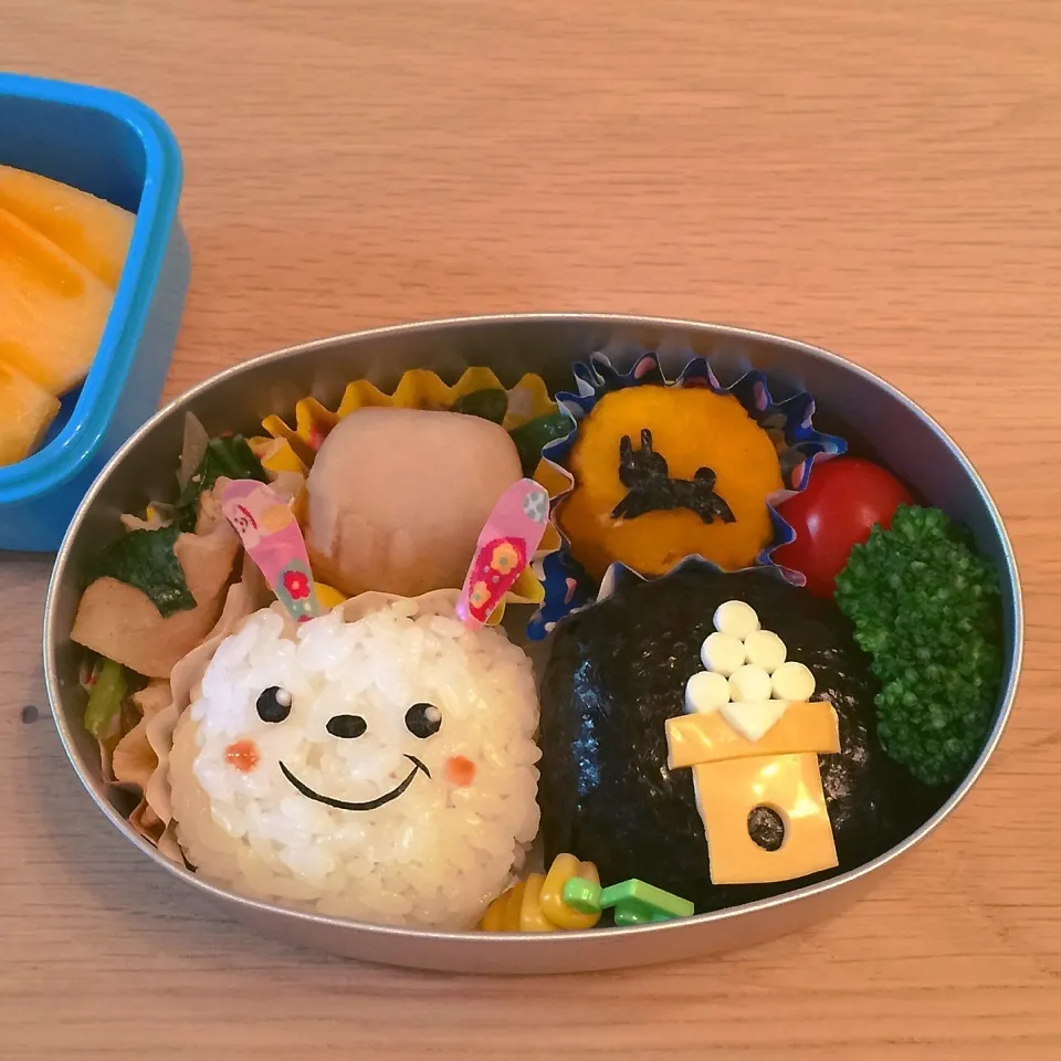 Snapdishの料理写真:お月見弁当☆|はるmamaさん