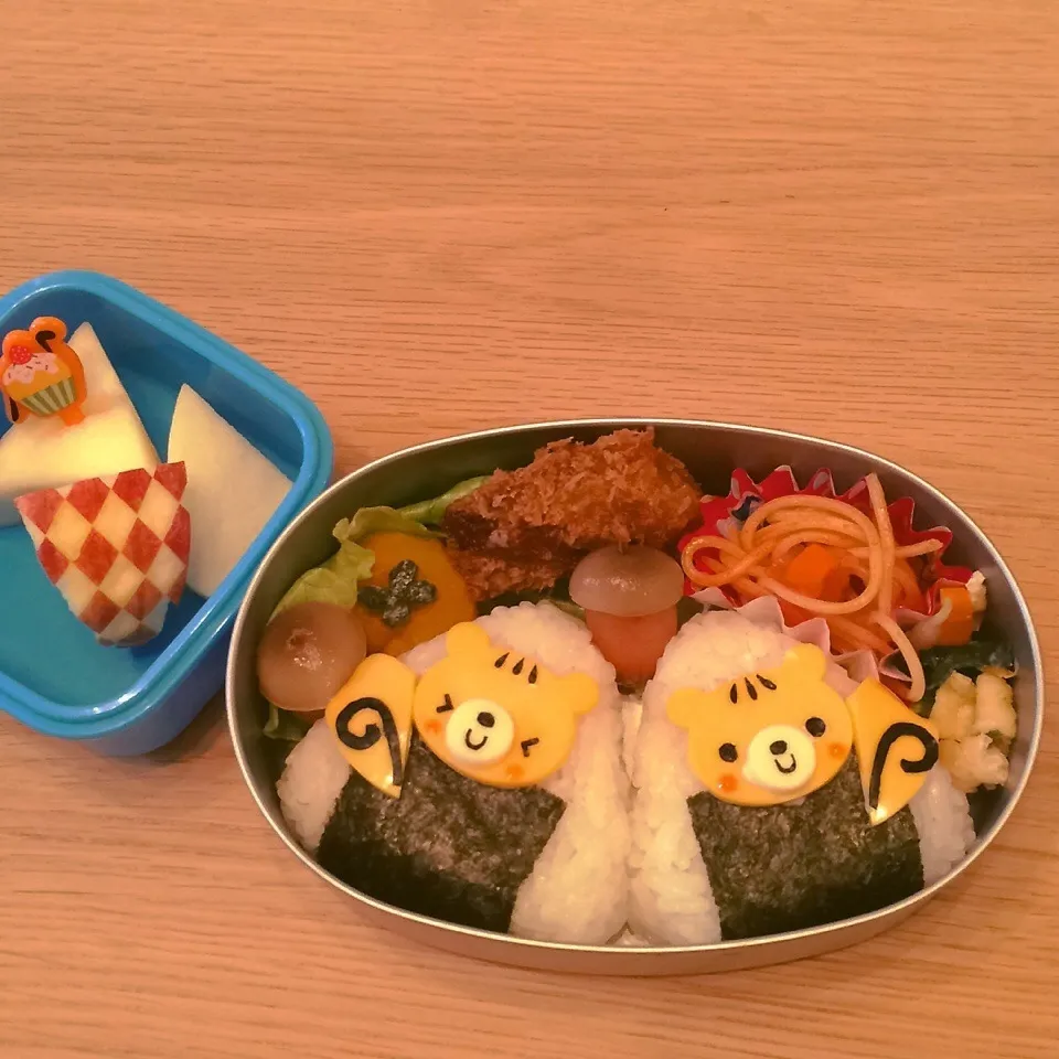 リスくんの秋弁当☆|はるmamaさん