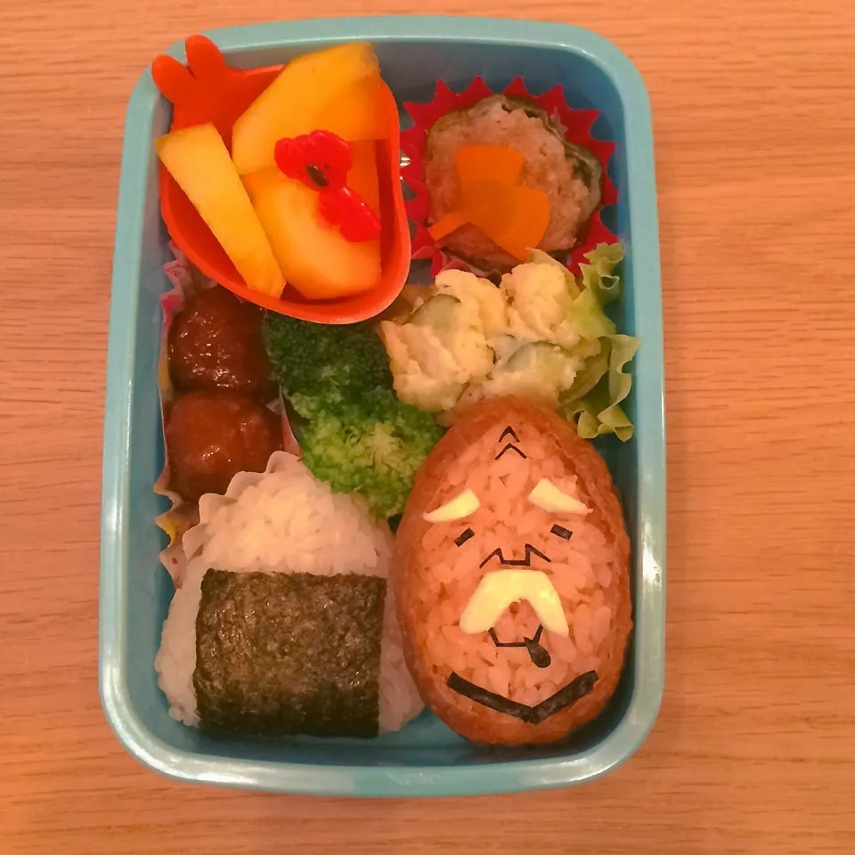 Snapdishの料理写真:敬老の日“ひもじいいなり弁当”☆|はるmamaさん