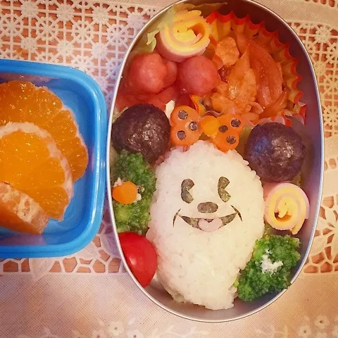 ハロウィン4☆おばけミニーちゃん弁当☆|はるmamaさん