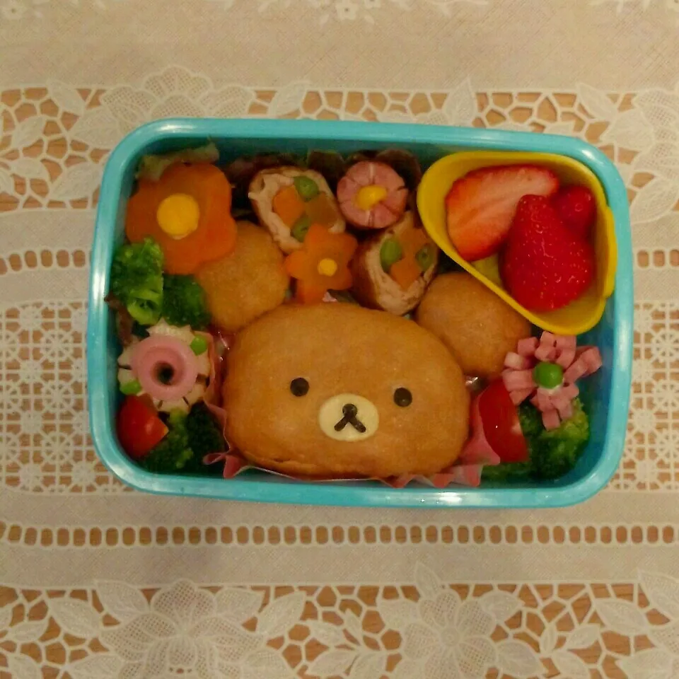 リラックマお花畑弁当♪|はるmamaさん