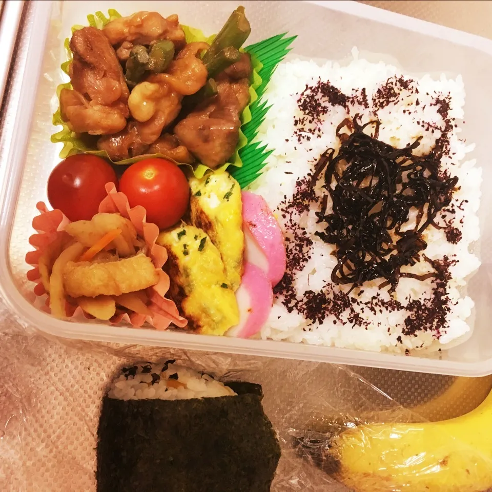 Snapdishの料理写真:高校球児のお弁当|カラスさん